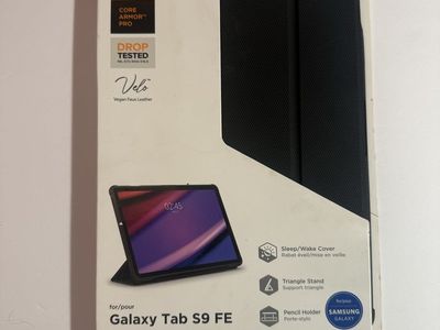 Spigen Core Armor Pro Case for Samsung Galaxy Tab S9 FE - Black (New)