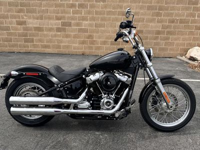 2021 Harley Davidson Softail Standard 107 - NEW TIRES - Cruiser - Chrome Street bob