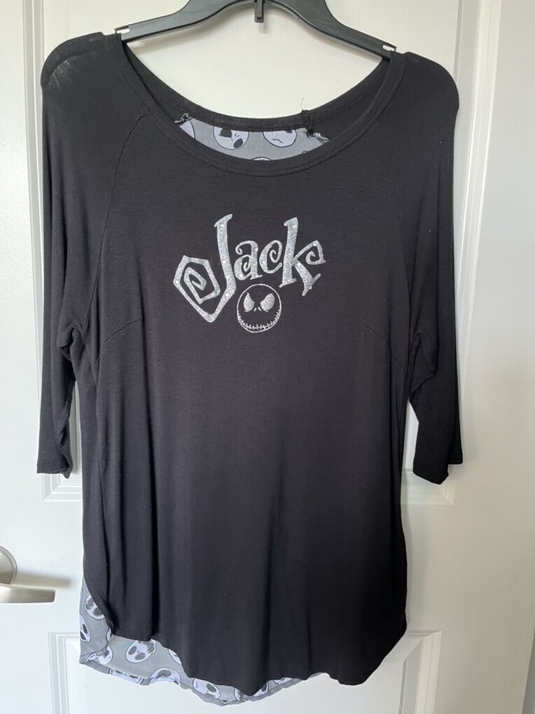 Disney Park Jack Skellington Shirt Medium