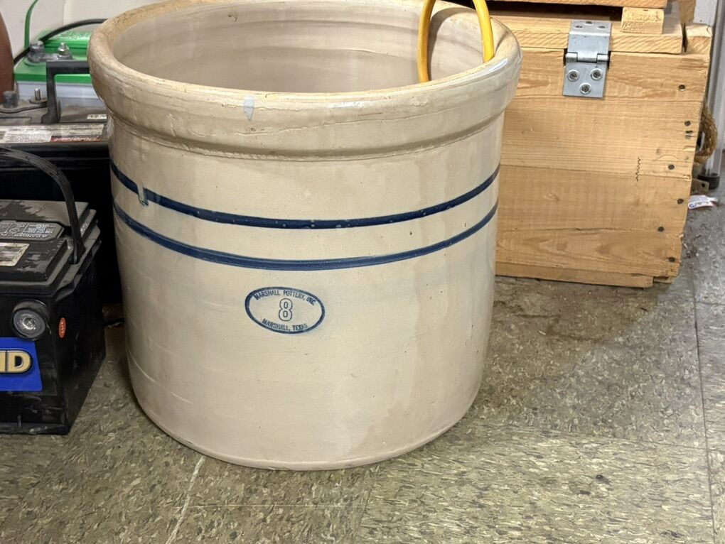Marshall Pottery Stoneware Crock