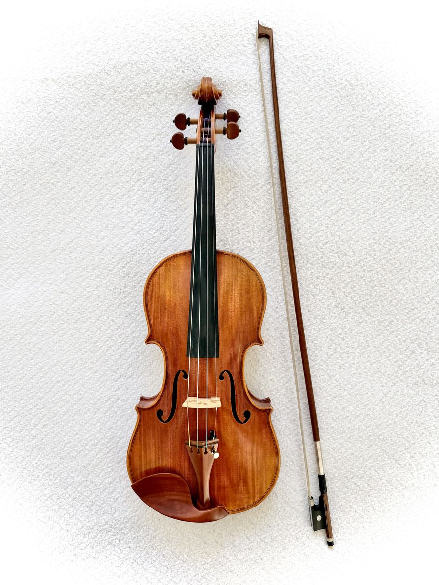 Full Size High School-Level/Suzuki Book 5+ Violin with bow and case