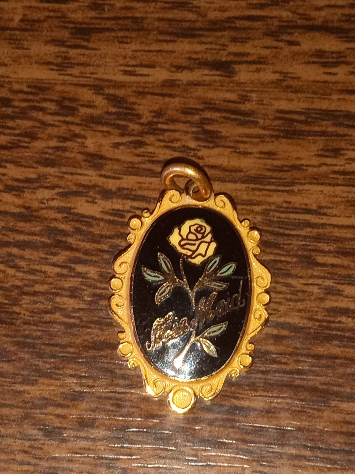 Vintage LDS Mormon miamaids Young women's necklace pendant