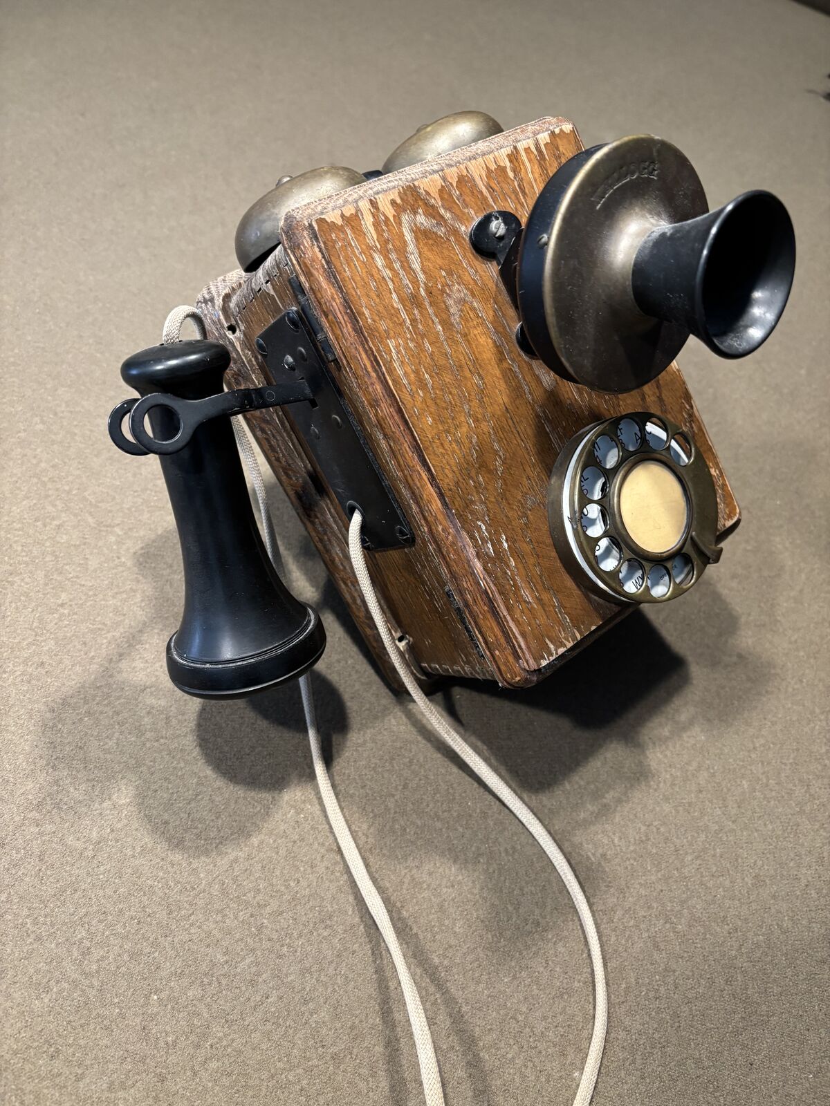 Kellogg Dial Wall Telephone