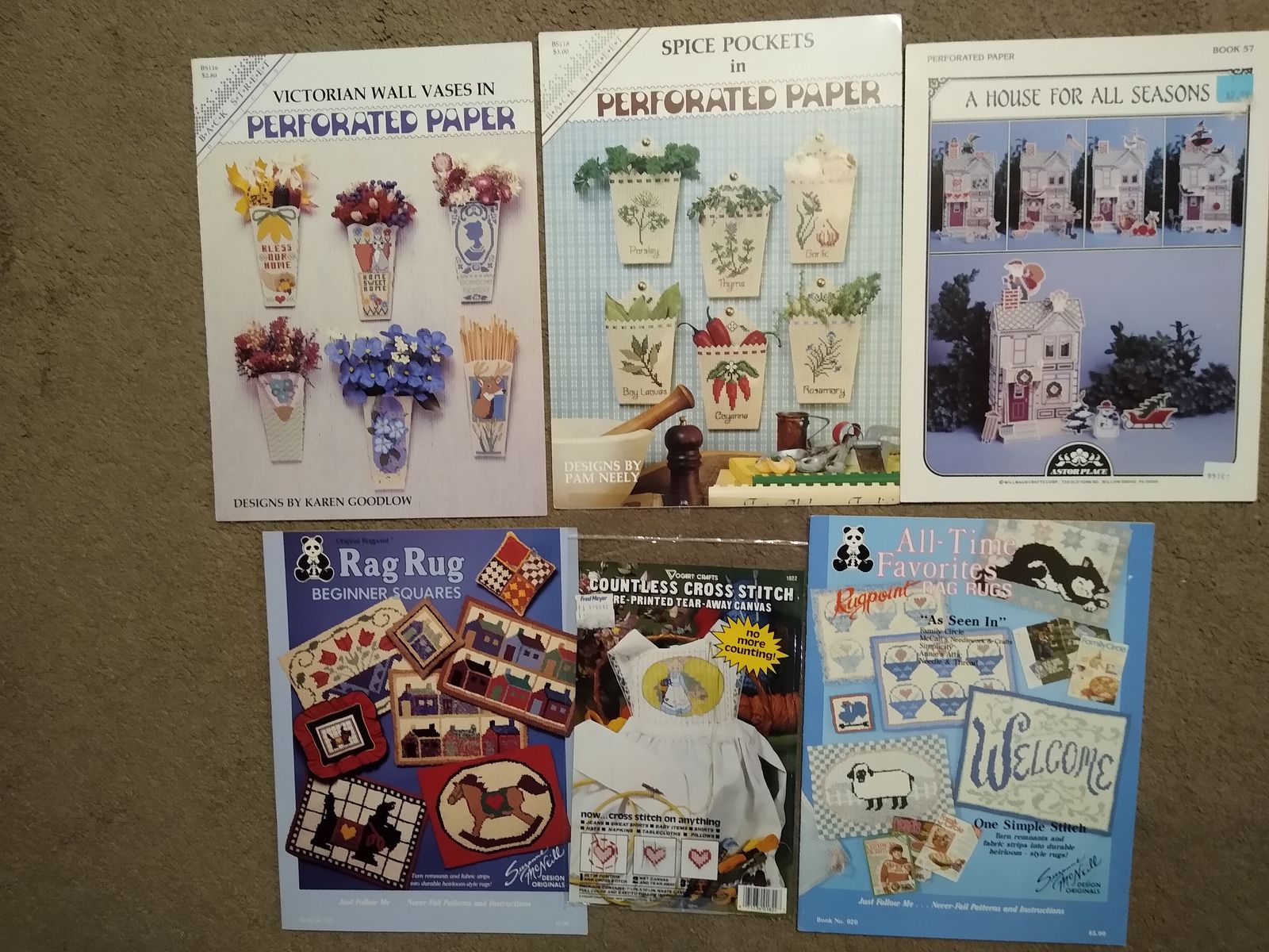 Counted Cross-stitch Patterns for Perforated Paper & Canvas