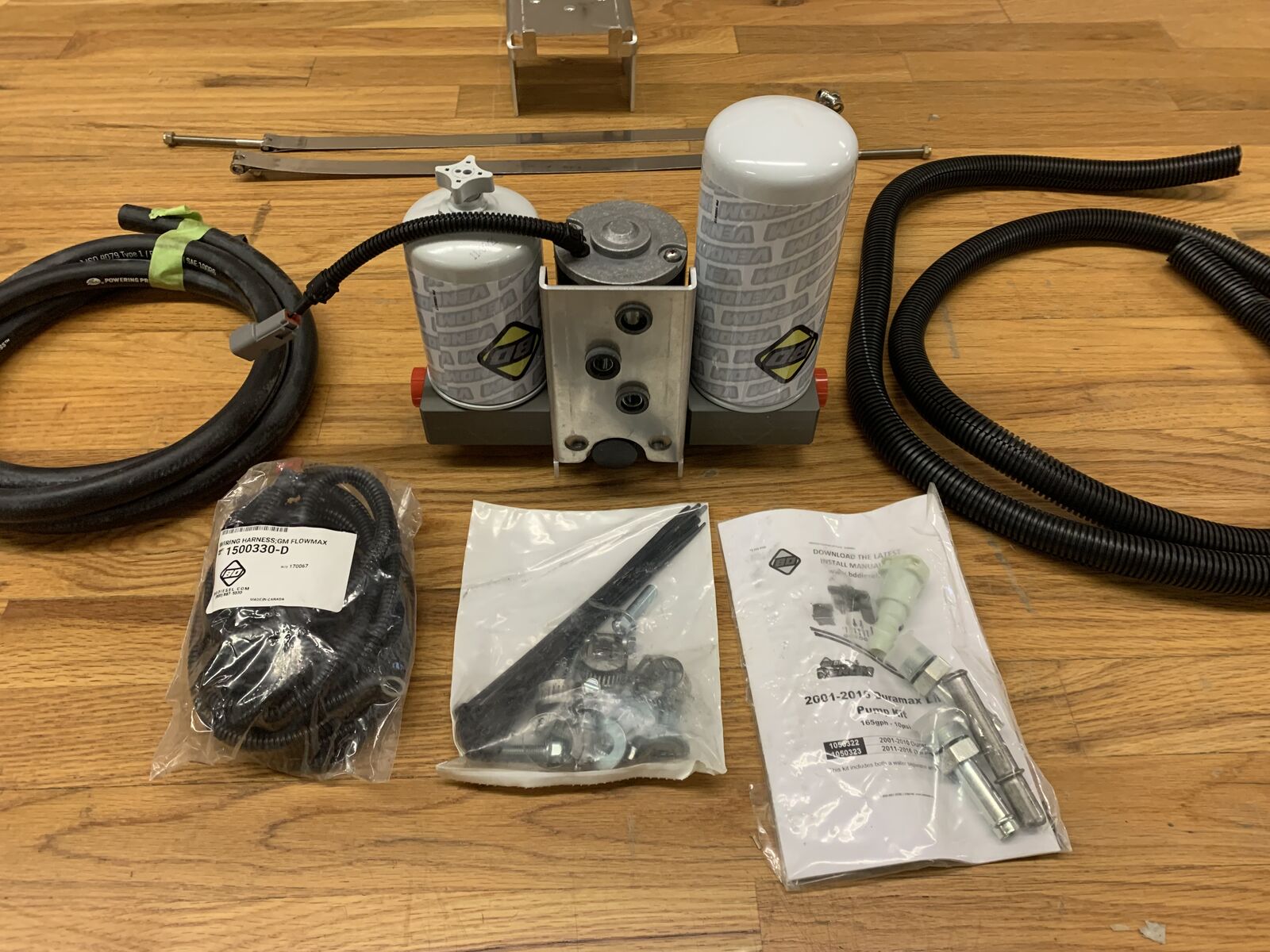 BD Diesel Duramax Flow-MaX Venom Lift Pump With Filter & Separator Flow-MaX  BDD 1050322 LLY LBZ LB7