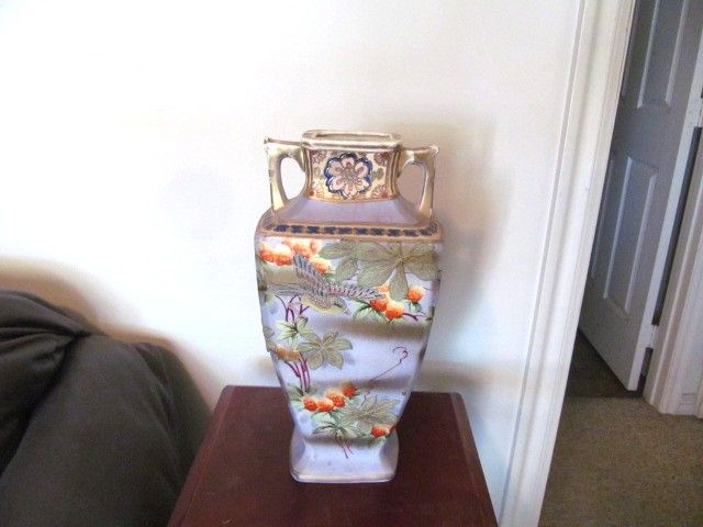 Antique Asian vase. Japan