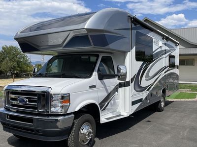 2022 Entegra Esteem Class C Motorhome - 9,000 Miles, A/C, Awnings, Gas