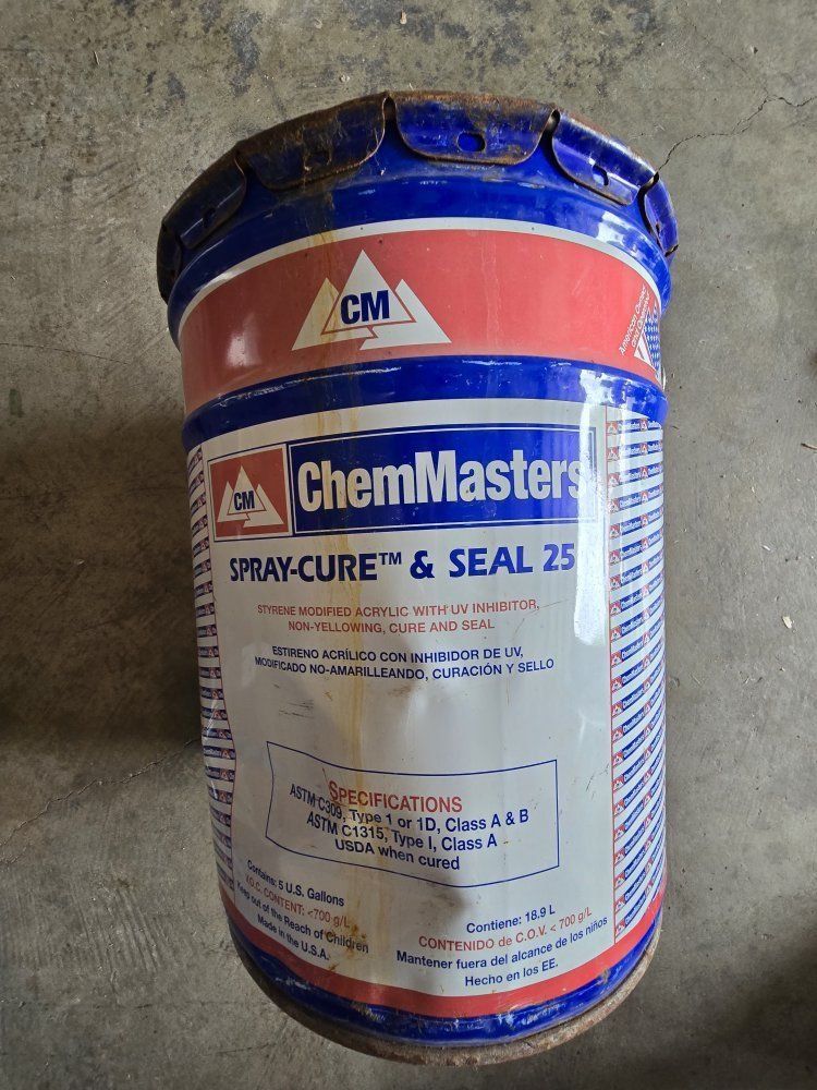5 Gallon ChemMasters Spray-Cure & Seal 25