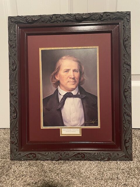 Super rare!! Brigham Young “America’s Moses” signed art by Ken Corbett $50