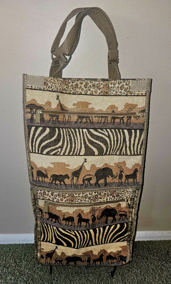 JADE African Safari TAPESTRY BAG WITH WHEELS