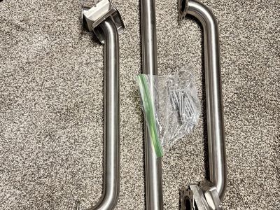 Stainless Steel Grab Bars/Handrails - Set of 3