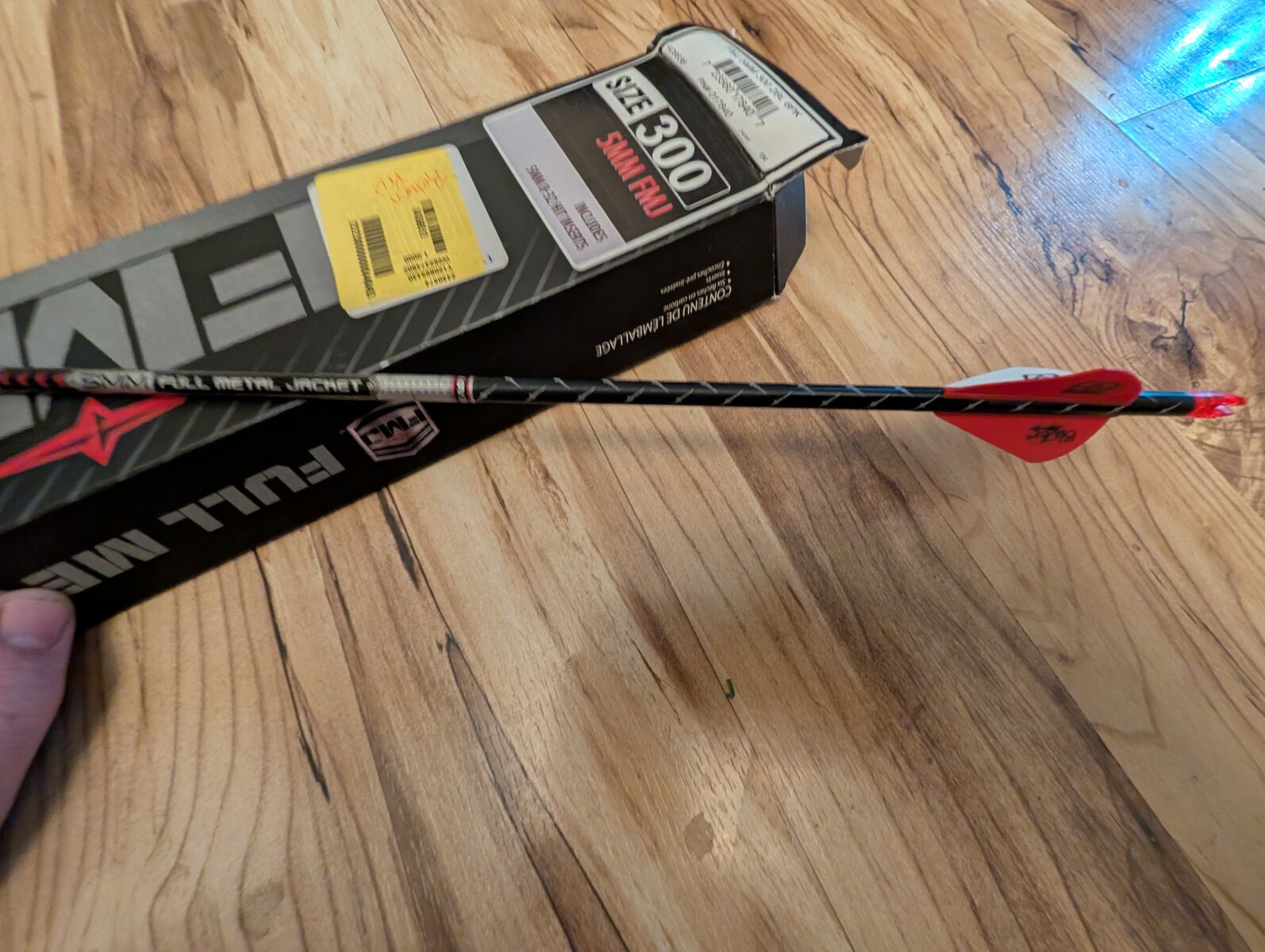 Easton 5mm FMJ Arrows x6 – size 300