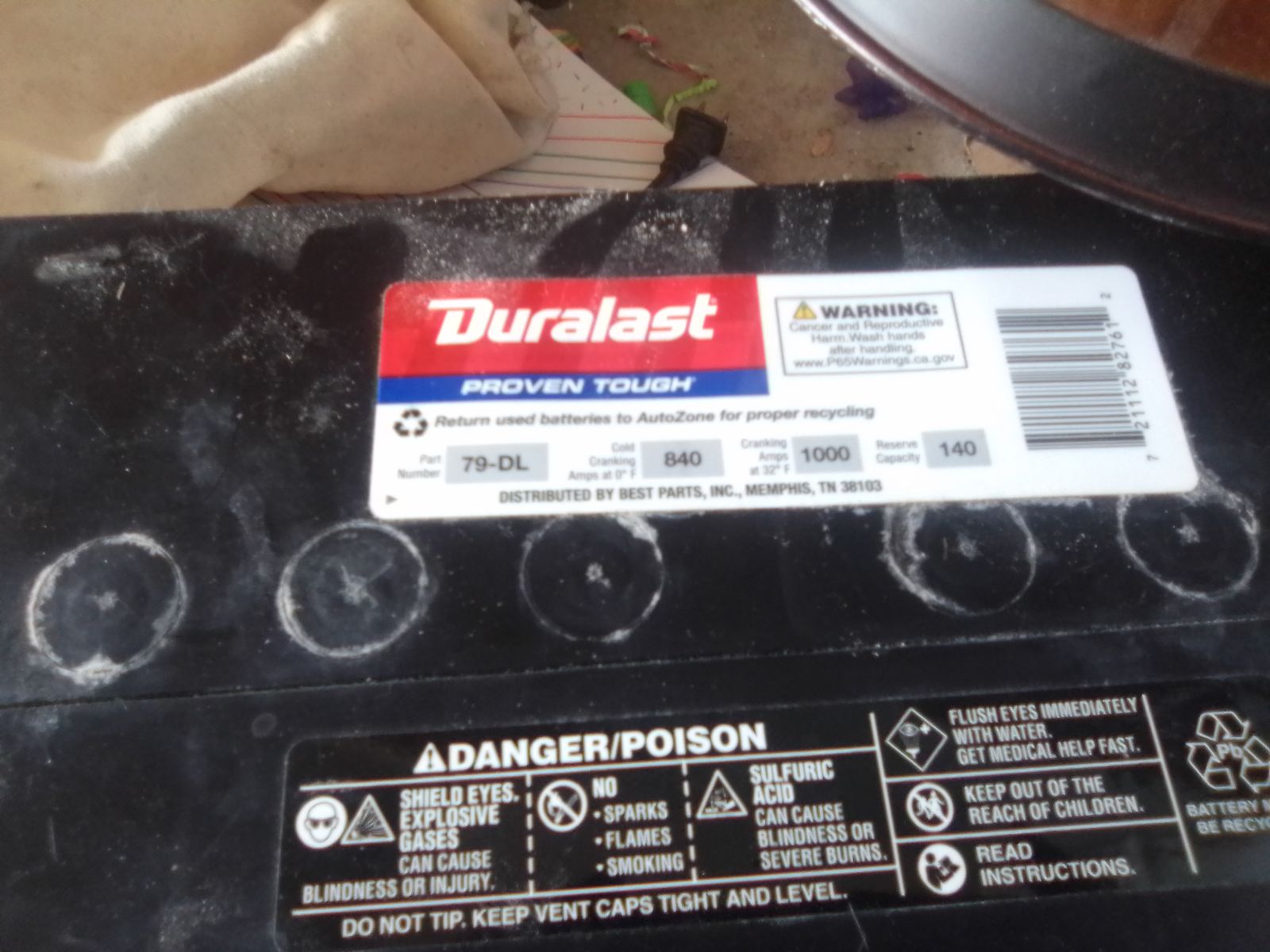 Car battery