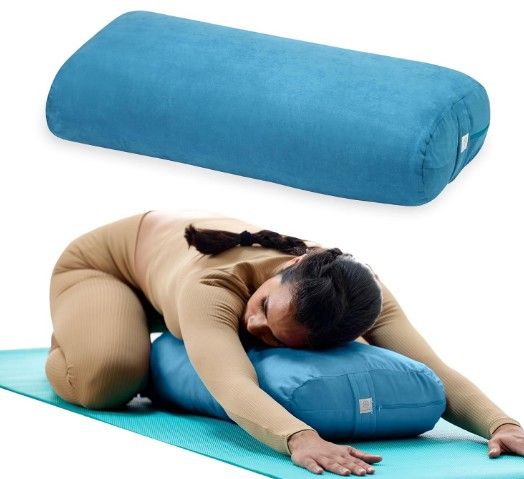 Gaiam Yoga Bolster or Meditation Cushion