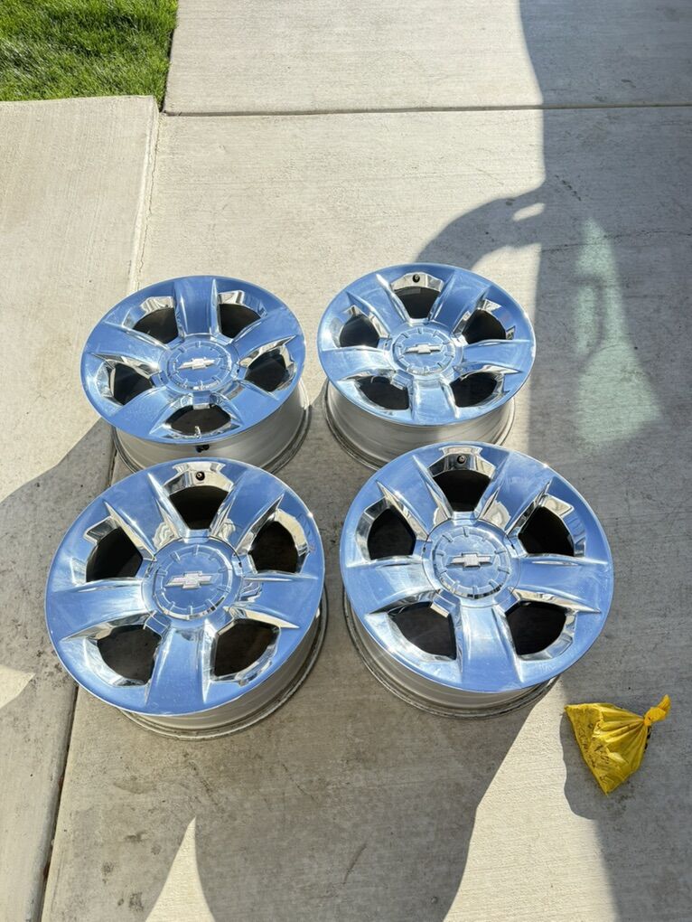 Chevy Silverado 1500 Tahoe Suburban Rims 20”