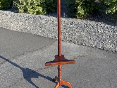 Beautiful Vintage wooden art painting display easel, solid wood, adjust tripod Bombay Trading Co photographs