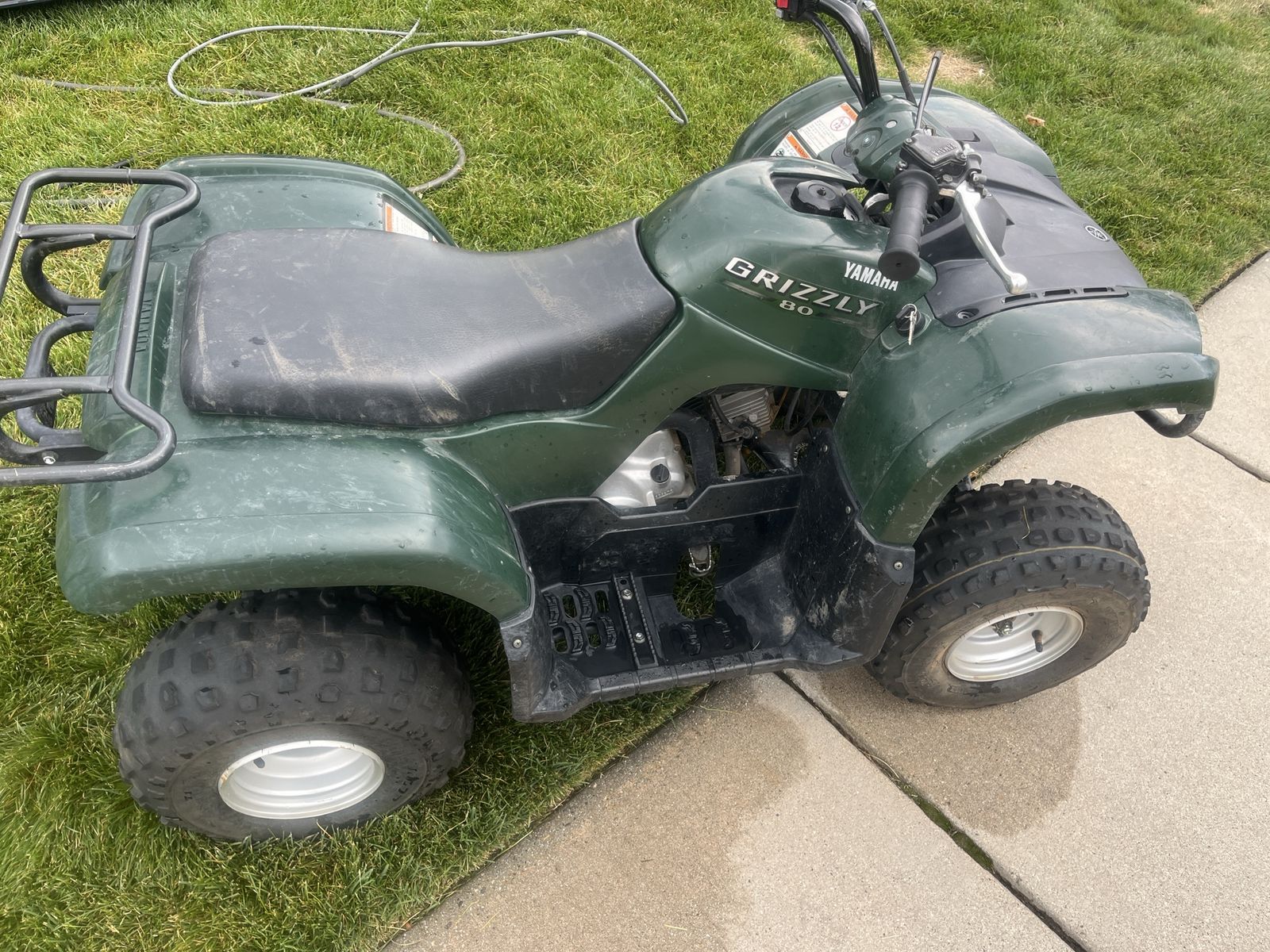 Yamaha Grizzly 80 Youth ATV - Green Four Wheeler