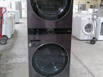 LG Front Loading Electric Wash Tower~90 Day Guarantee~Stacked Washer/Dyrer