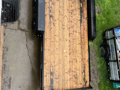 Southland Trailers 14ft Utility Trailer - Tandem Axle, Wood Deck, Excellent Condition