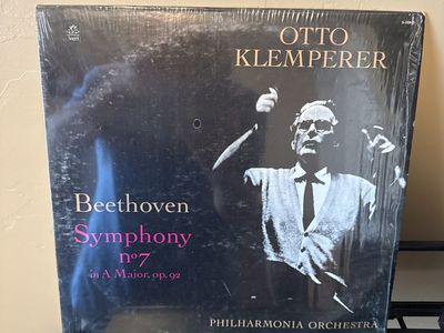 Otto Klemperer Conducting Beethoven Symphony No. 7 Vinyl LP Record