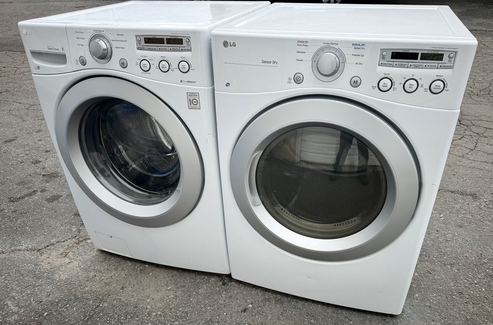 LG washer&dryer free delivery