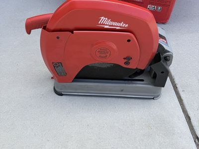 Milwaukee 14” abrasive chop saw