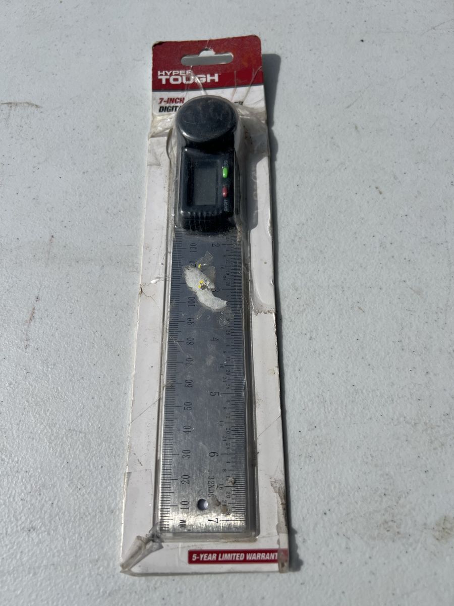 Hyper Tough 7-inch Metal Digital Angle Finder