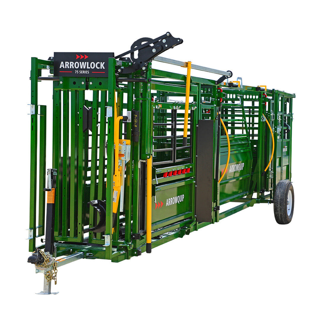 Arrowquip 7508 Portable Chute alley and tub