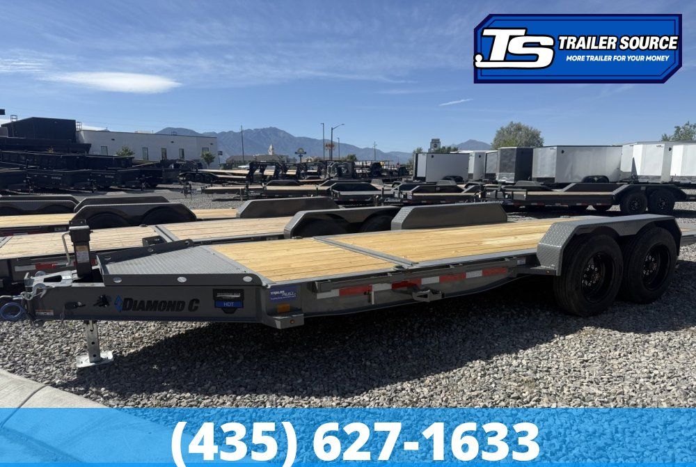 7x20 Diamond C HDT 208 Tilt Trailer - 18K GVWR -