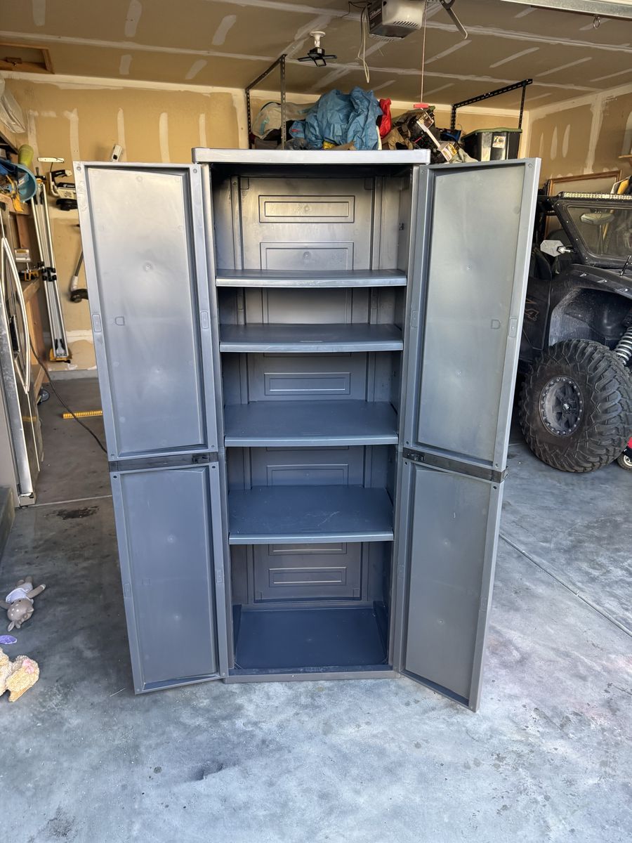 Plastic Storage Closet