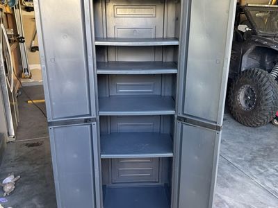 Plastic Storage Closet