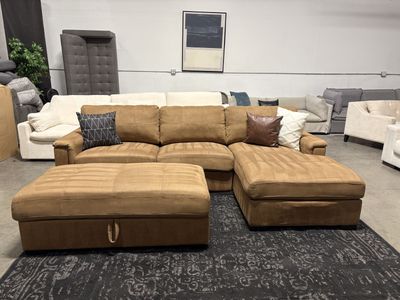 Cleaned Sectional Couch (Free Delivery)