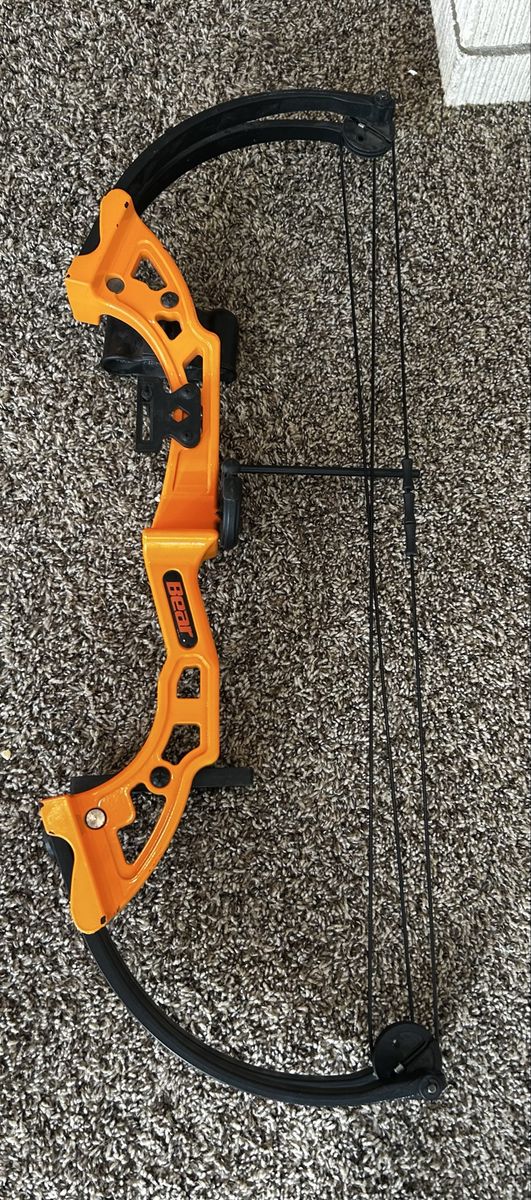 Bear Youth Archery Bows (2)- Orange & Green Youth Compound Bows (Used)