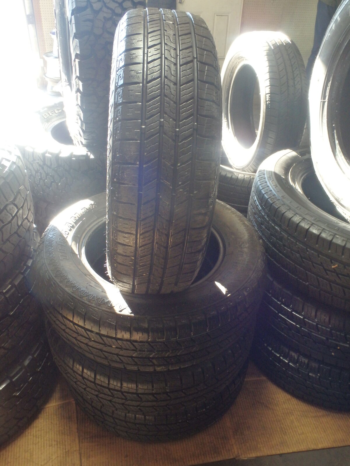 215/70R16 SAILUN TERRAMAX HLT SET OF USED TIRES