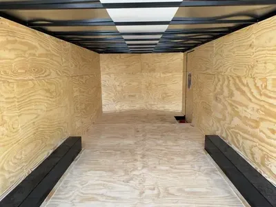 8.5X20 Interstate V-Nose Enclosed Car Carrier Trailer FREE INSPECTION