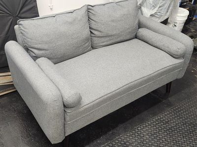 Gray Loveseat (Will Deliver)