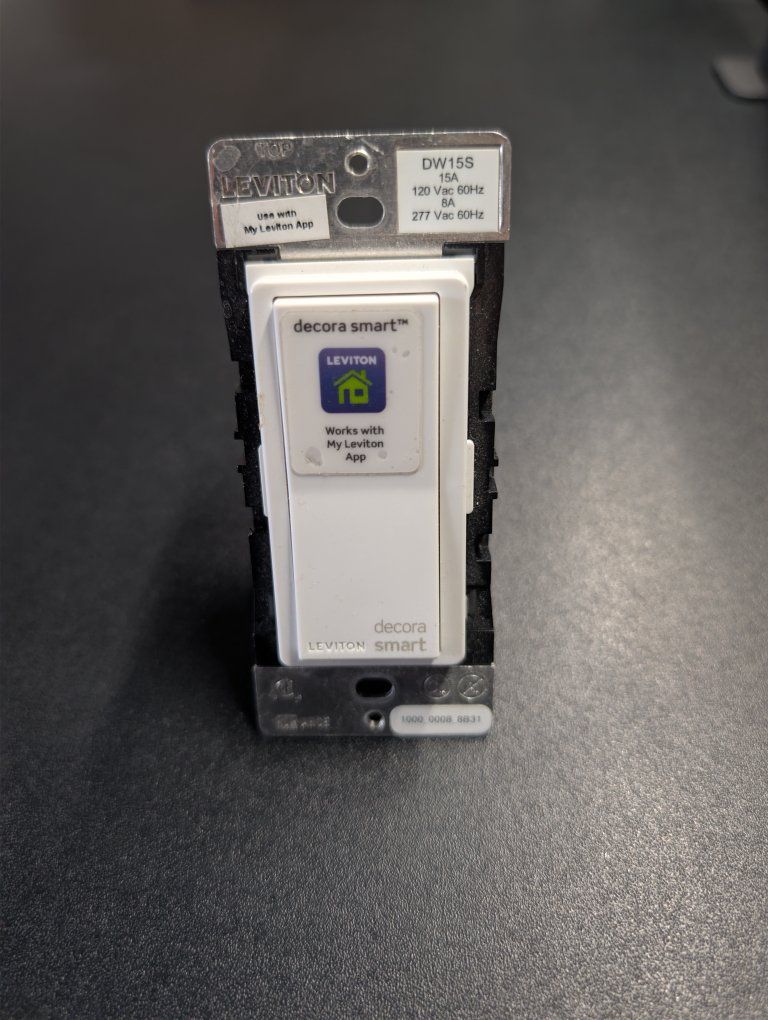 Leviton Decora Smart Wi-Fi Switch | DW15S | White