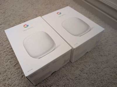 NEW Google Nest Wifi Pro 2-Pack – WiFi 6E Mesh Router System