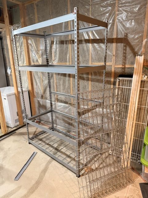 Heavy duty storage rack