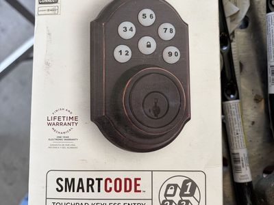 Kwikset smartcode deadbolt touchpad keyless entry