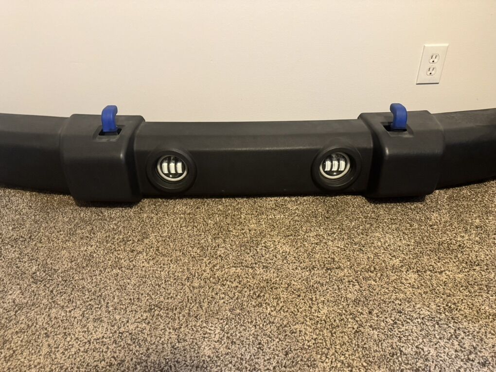 *REDUCED Jeep J/K Bumper With Aftermarket Lights