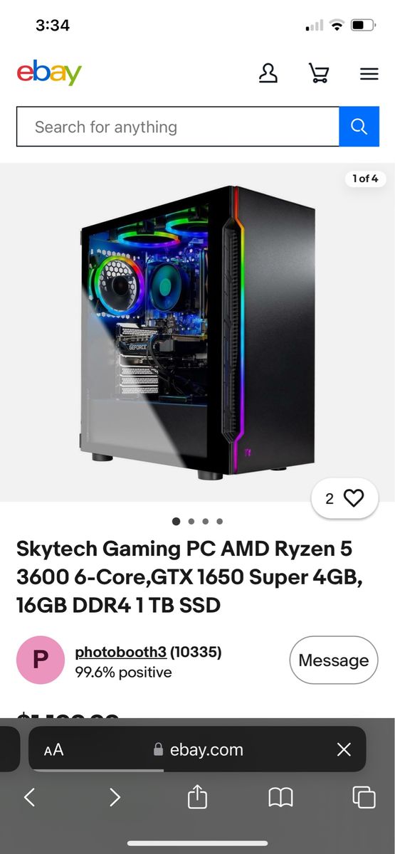 Used gaming PC