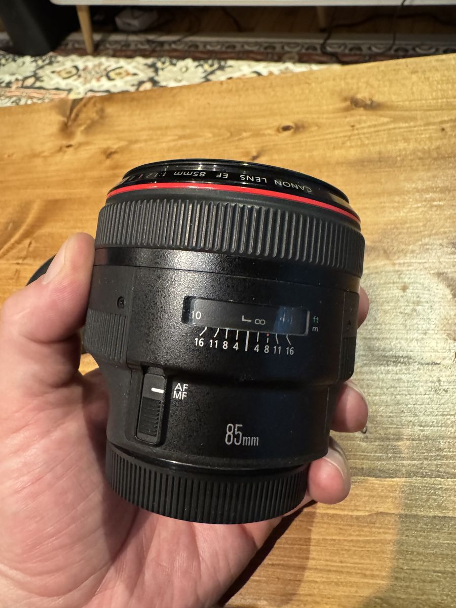 Canon EF 85mm 1.2 II