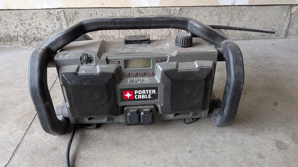Porter and Cable Job site speaker