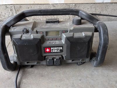 Porter and Cable Job site speaker