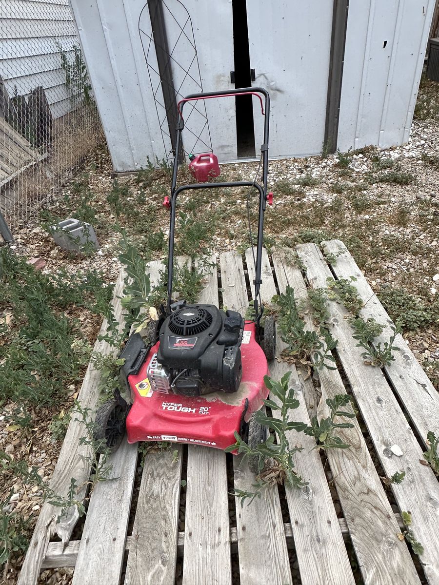 Hyper Tough 20" Cut Push Lawn Mower with Briggs & Stratton E300 Engine
