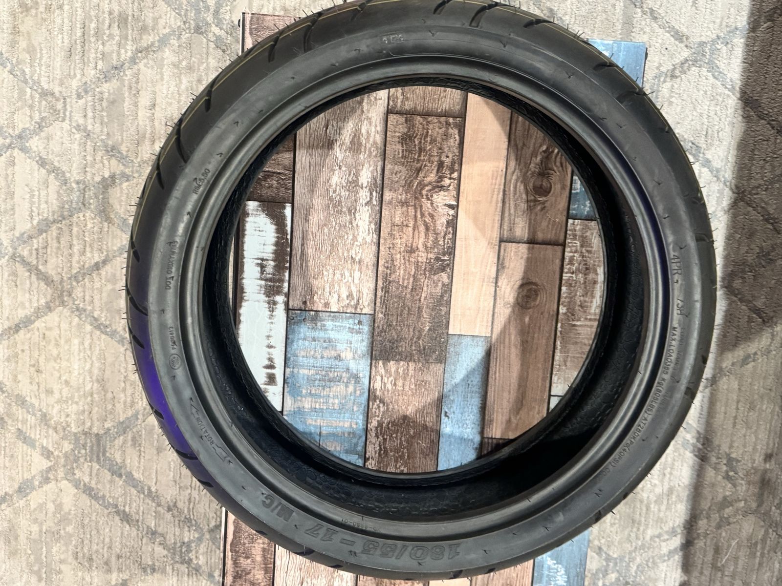 Motorcycle Tire 180/55 - 17 M/C - Unused, New Condition