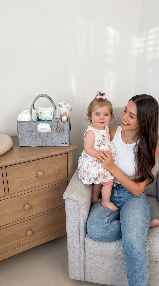 Baby Diaper Caddy Organizer