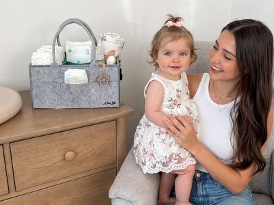 Baby Diaper Caddy Organizer