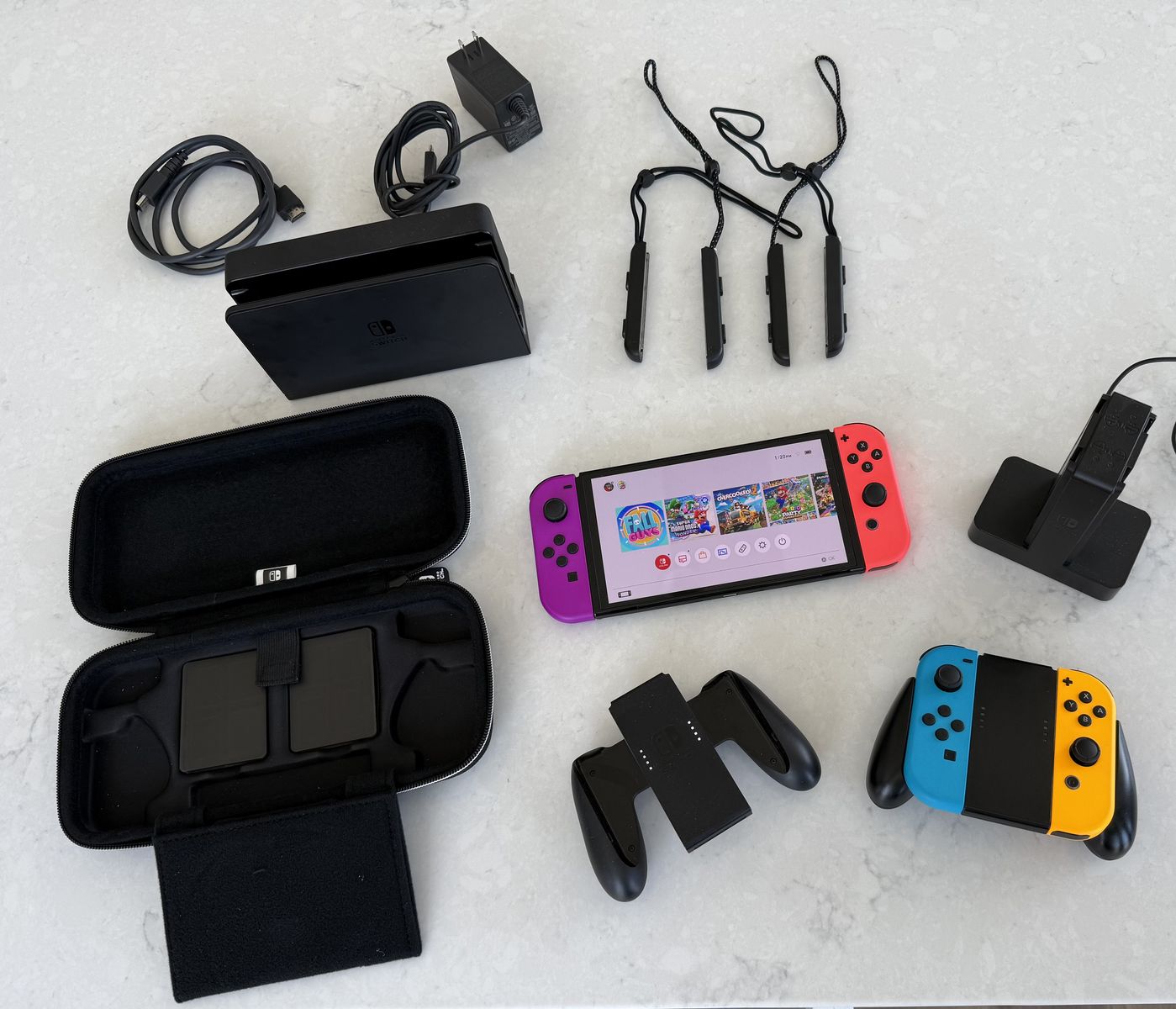 Nintendo Switch OLED Bundle - Like New